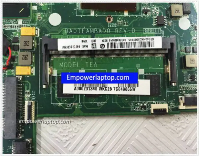 Toshiba A000231380 satellite U845w-s400 DA0TEAMBAD0 Základní deska