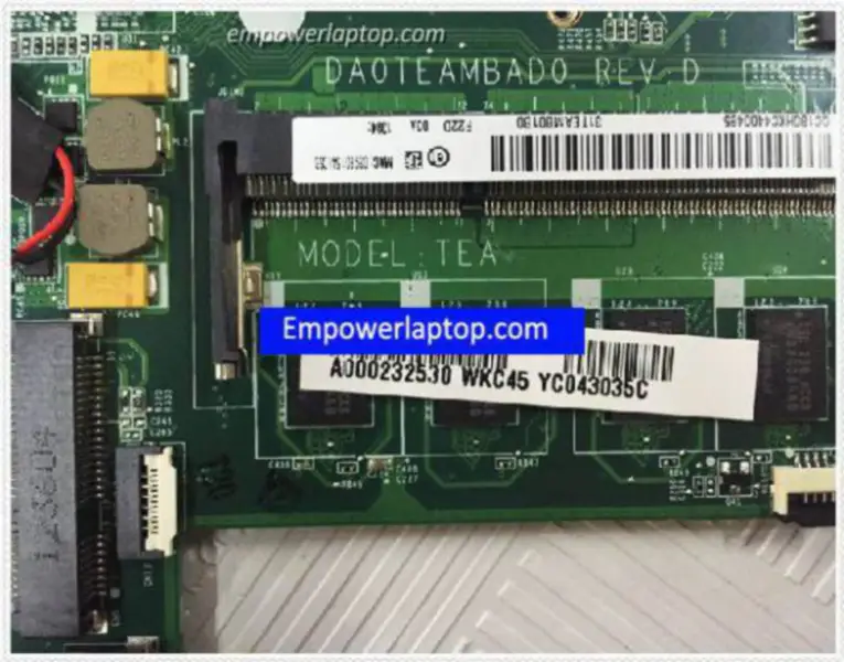 Toshiba satellite U845WDA0TEAMBAD0 A000232530 Základní deska