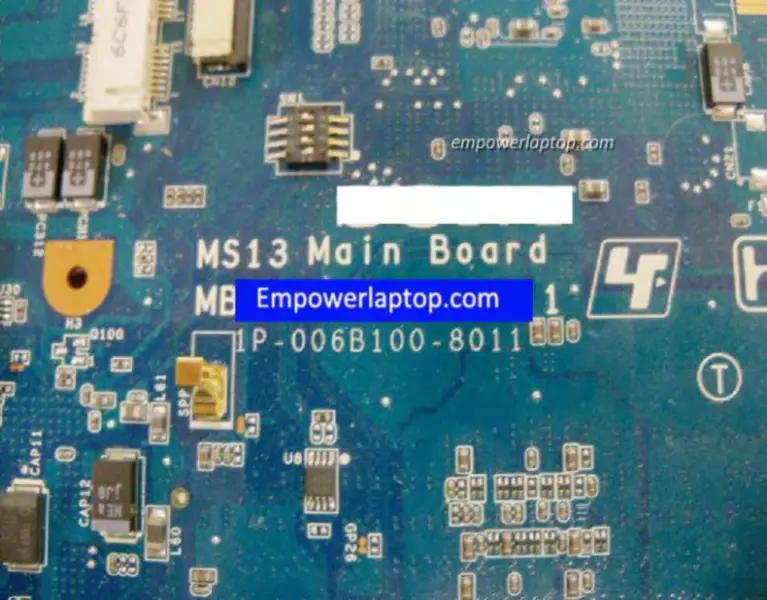 Sony MS13 1P-006B100-8011 MBX-149 A1227937A Základní deska