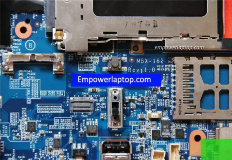 Sony A1229978A MS52 MBX-162 1P-006A502-8010 Základní deska