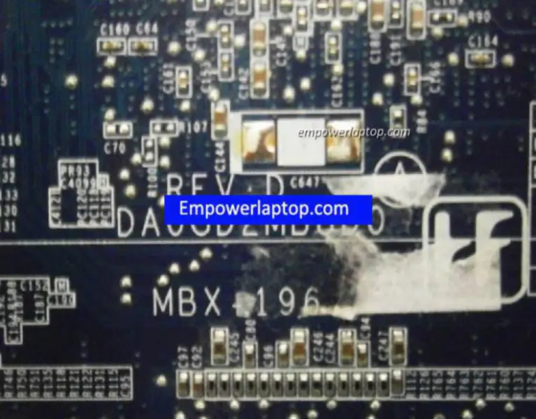 Základní deska Sony A1562028A DA0GD2MB8D0 MBX-196