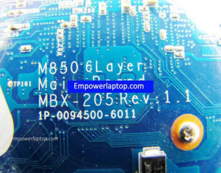 Sony A1730145A MBX-205 M850 1P-0094500-6011 Základní deska