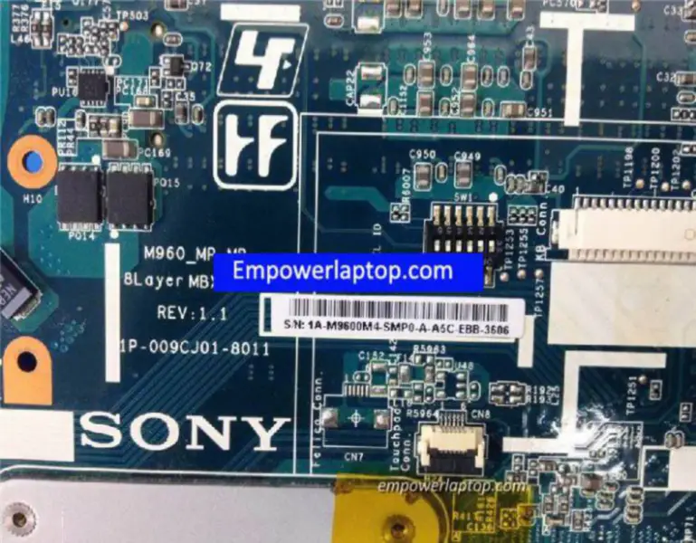 Sony A1771571A MBX-224 1P-009CJ01-8011 Základní deska