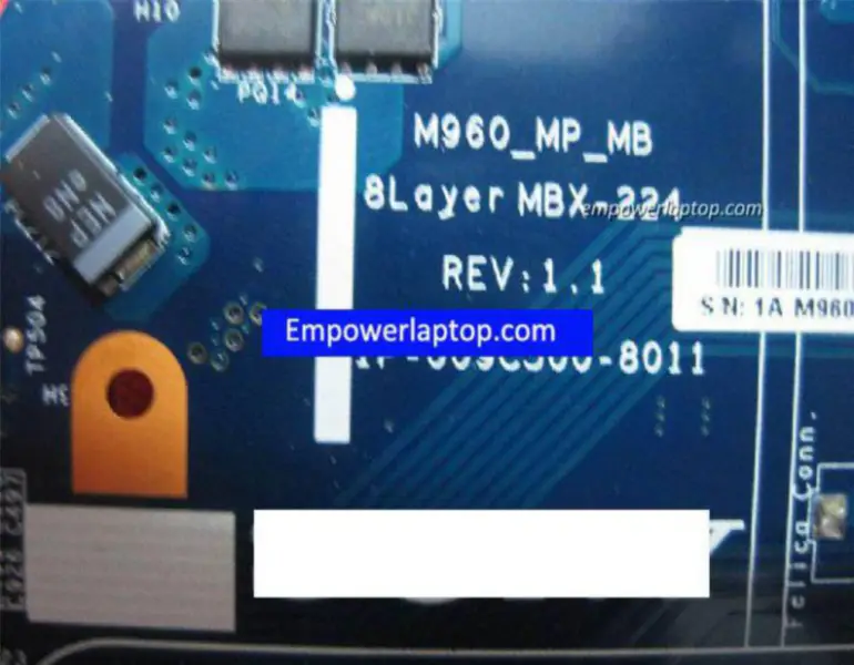 Základní deska Sony M960 8Layer MBX-224 1P-009C500-8011 A1780052A