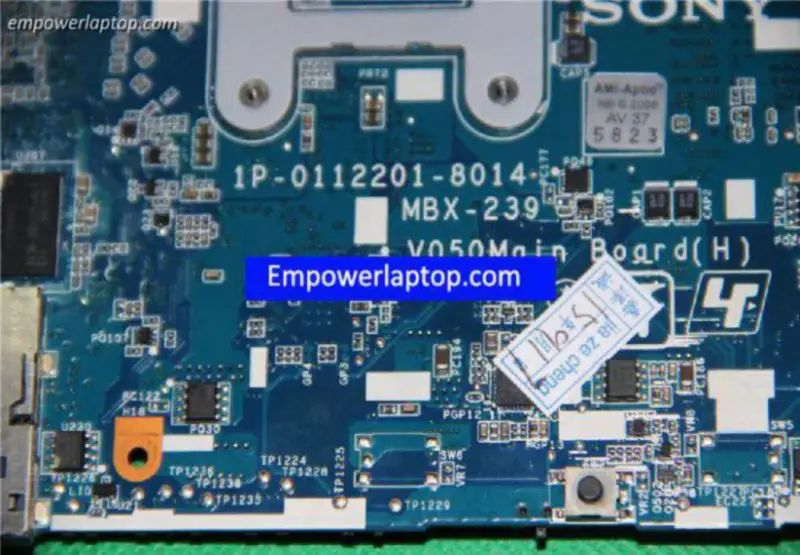 Sony VPC-CB A1818255B A1848524A A1818266B MBX-239 1P-0112201-8014 Základní deska