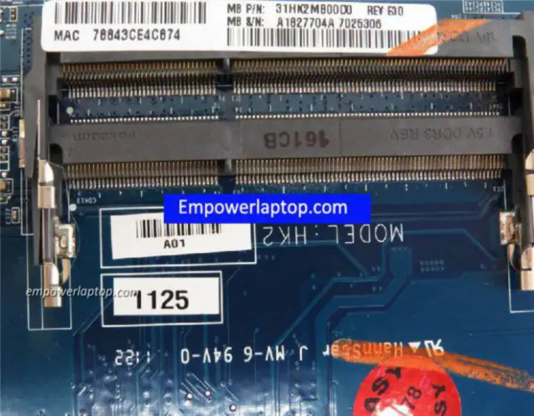 Základní deska Sony MBX-248 A1827704A DA0HK2MB6E0