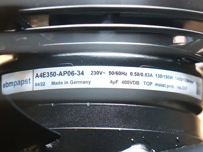 Ebmpapst A4E350-AP06-34 Ventilátor