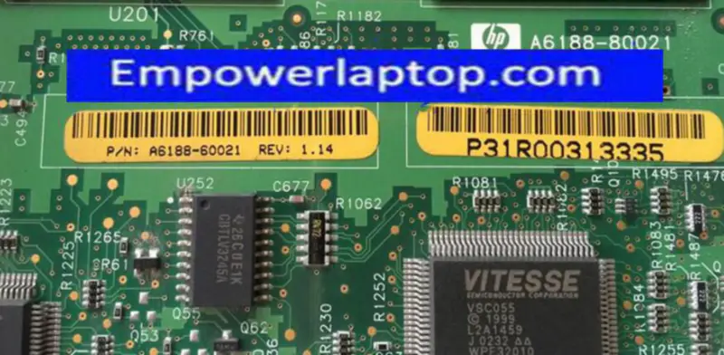 Řadič HP VA7100 VA7400 A6188-80021 A6188-60021 Průmyslová základní deska