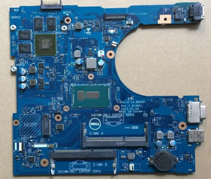 Základní deska Dell AAL10 LA-B843P