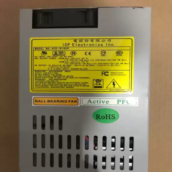 IEI AT P8P9 200W napájecí zdroj ACE-916AP ACE-916A