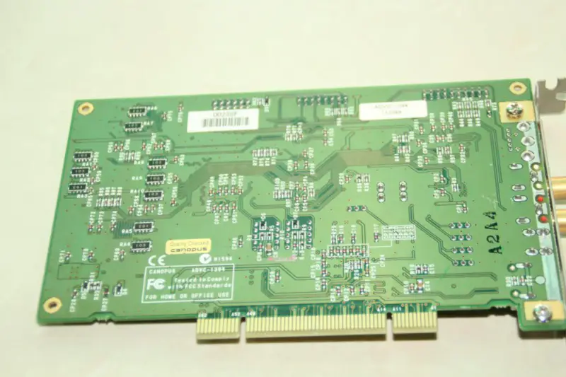 Profesionální DAQ karta CANOPUS ADVC-1394