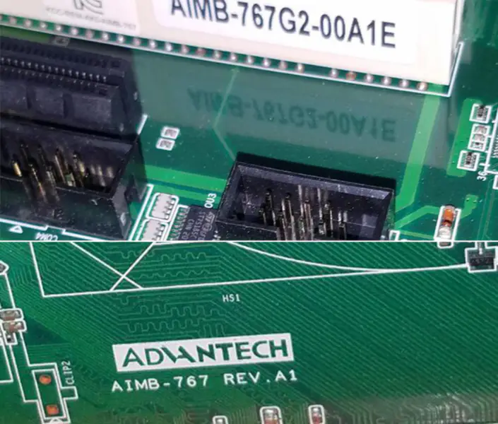 Advantech AIMB-767 REV.A1 AIMB-767G2-00A1E průmyslová základní deska