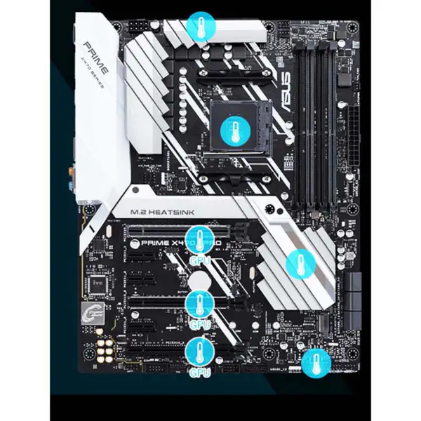 Základní deska pro Asus Prime X470-pro