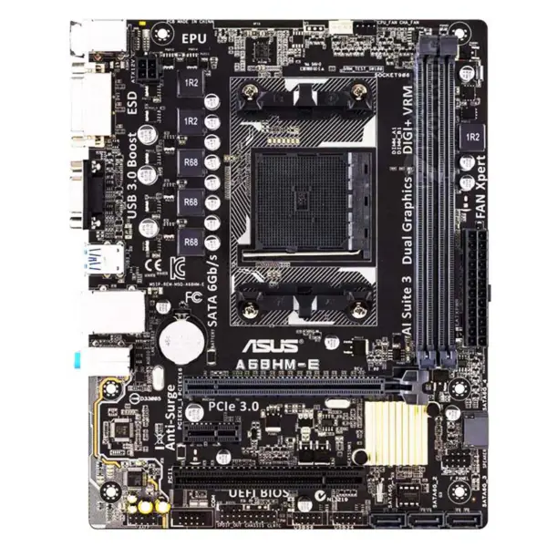 A68hm-e A68hm-k Adm Základní deska pro Asus Fm2 Fm2+ Základní deska