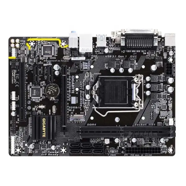 B250m-d3vx-s1 Malá základní deska pro Gigabyte Podporuje 6. 7. 8. 8100 Cpu