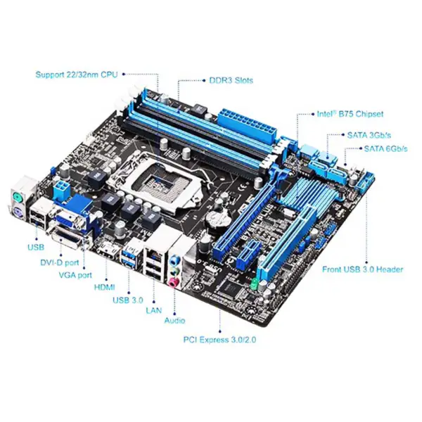 Pro Asus B75m-plus