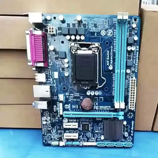 Základní deska pro základní desku Gigabyte H61m-ds2 Ddr3 1155