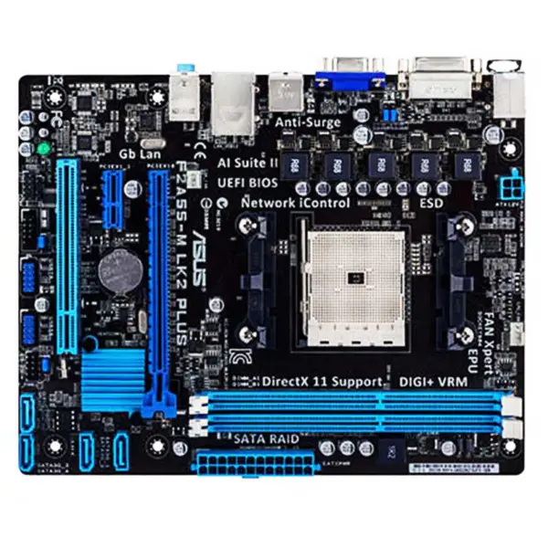 A55 Základní deska pro Asus F2a55-m Lk Plus Fm2 Čtyřjádrová základní deska