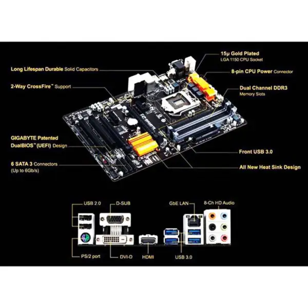 Základní deska B85 Základní deska pro Gigabyte Ga-h97-hd3