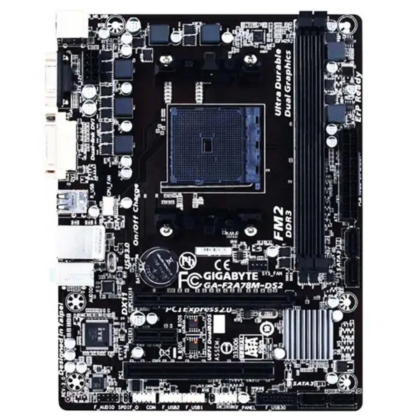 Základní deska A78 Pro Gigabyte Ga-f2a78m-ds2 Čtyřjádrová integrovaná malá deska