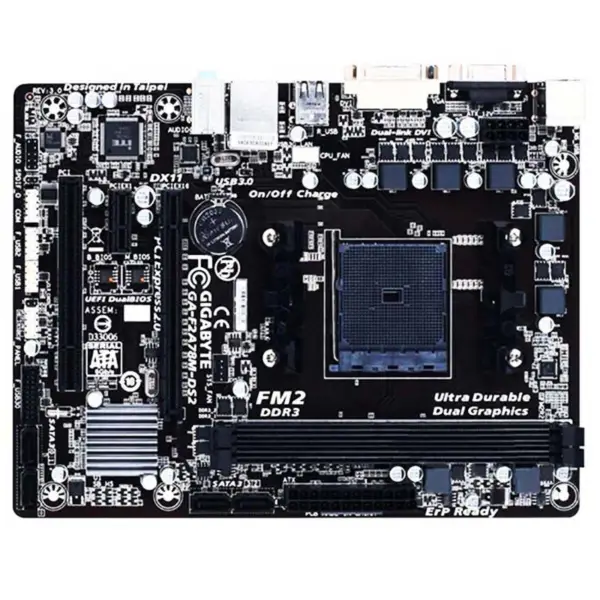 Základní deska A78 Pro Gigabyte Ga-f2a78m-ds2 Čtyřjádrová integrovaná malá deska