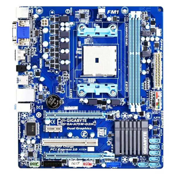 Základní deska A75 pro Gigabyte Ga-a75m-d2h Fm1 Small Board