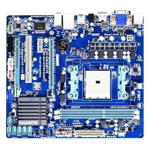 Základní deska A75 pro Gigabyte Ga-a75m-d2h Fm1 Small Board