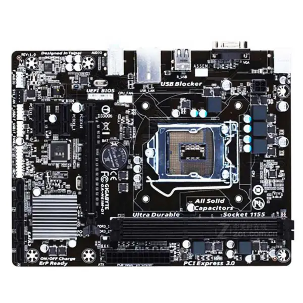 H61 Základní deska pro Gigabyte Ga-h61m-d1 Lga1155 Small Board