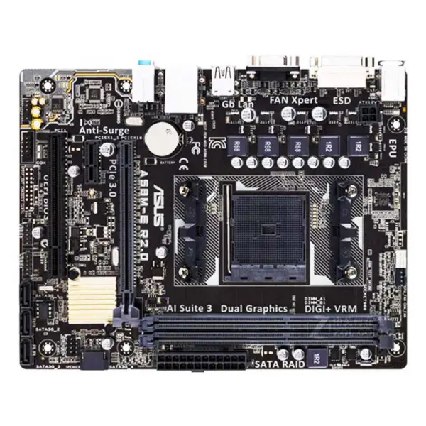 A58 Základní deska pro Asus A58m-e R2.0 Fm2+ Ddr3 Amd Small Board