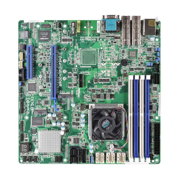 Asrock D1541d4u-2o8r Ddr4 128gb U-atx Podpora procesoru Xeon D1541