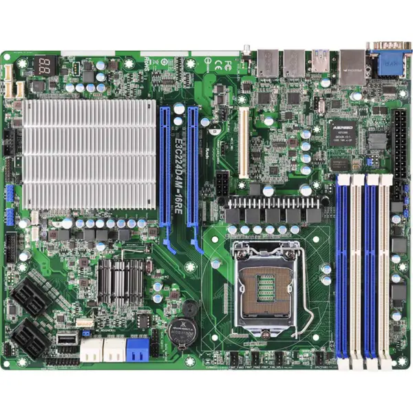 Asrock E3c224d4m-16re Lga1150 Ddr3 Podpora E3-1200 V3