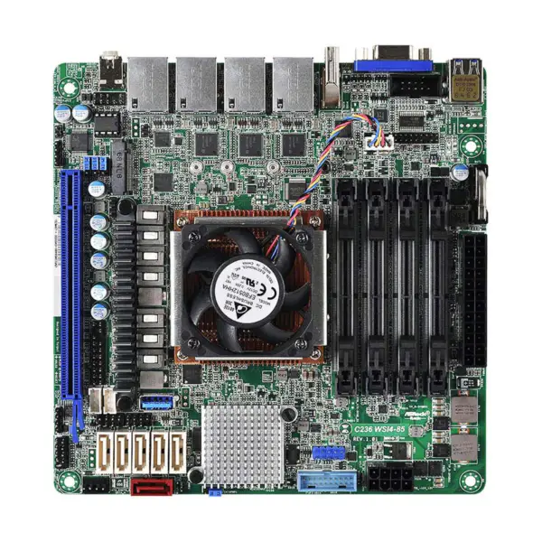 Asrock C236wsi4-85 Ddr4 Ecc Udimm 64gb Podpora E3-1585 V5