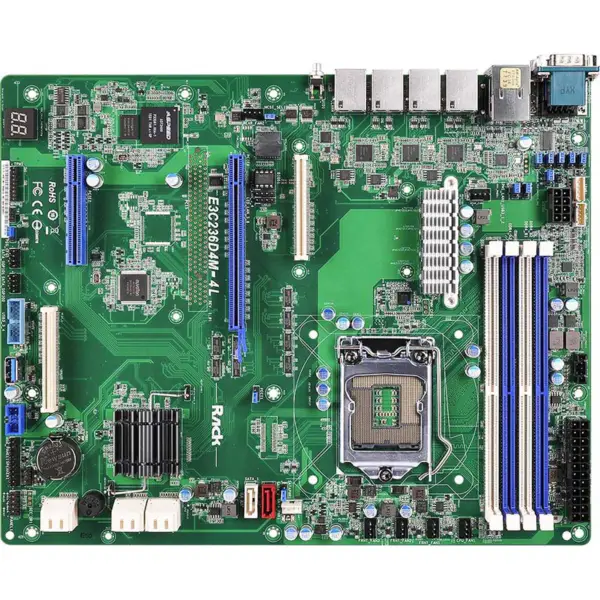 Asrock E3c236d4m-4l Lga1151 C236 Ddr4 Podpora E3-1200 V5 V6