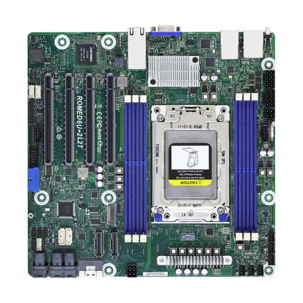 Romed6u-2l2t Asrock Rack Support Epyc 7002 7003 Ddr4 Rdimm Lrdimm
