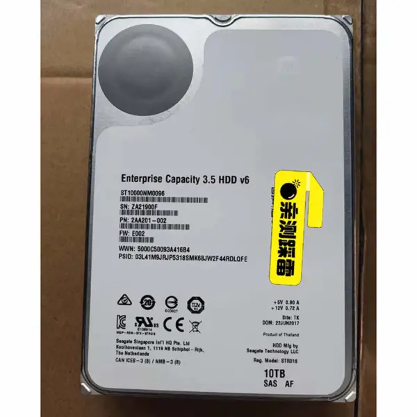 St10000nm0096 10t Sas 7,2k 3,5 pro serverový pevný disk Seagate
