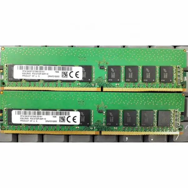 Mta18asf1g72az-2g1a1 Ram For Mt 8gb Ddr4 2133mhz Ecc Server Memory