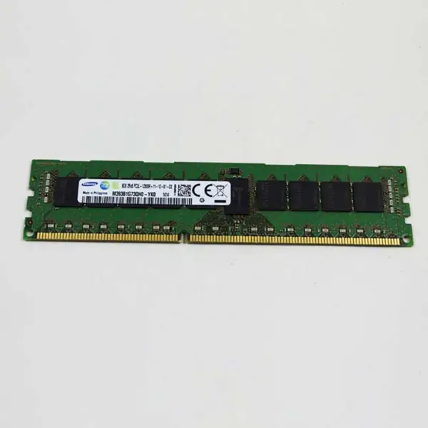 2ks M393b1g73qh0-yk0 Ram pro Samsung 8gb Ddr3l 1600mhz Ecc Reg 2rx8 Pc3l-12800r Serverová paměť