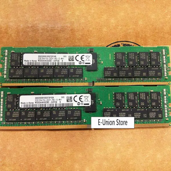 32gb Ddr4 2933mhz Ecc Reg Serverová paměť pro Samsung M393a4k40cb2-cvfcq Ram