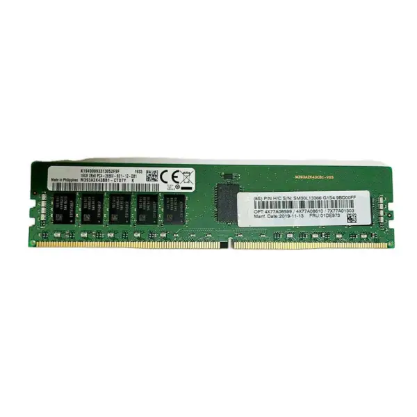Pro Lenovo Ram 01de973 7x77a01303 16gb Ddr4 2666 2rx8 Pc4-2666v Reg Ecc Server Memory