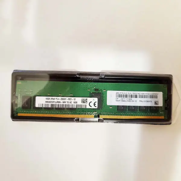 Pro Lenovo Ram 01de973 7x77a01303 16gb Ddr4 2666 2rx8 Pc4-2666v Reg Ecc Server Memory