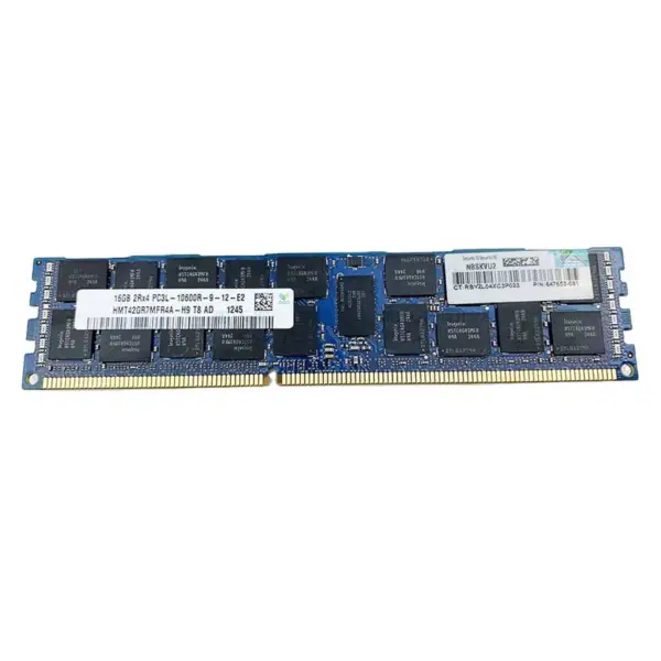 Serverová paměť pro HP 647901-b21 647653-081 16gb Ddr3 1333 10600r Ram