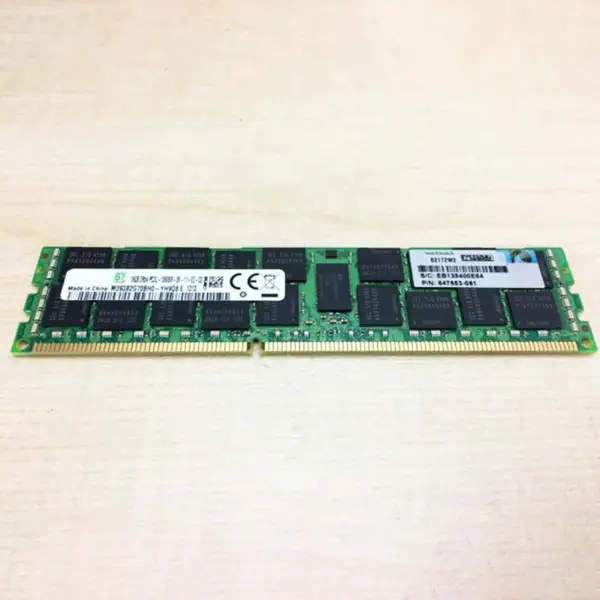 Serverová paměť pro HP 647901-b21 647653-081 16gb Ddr3 1333 10600r Ram