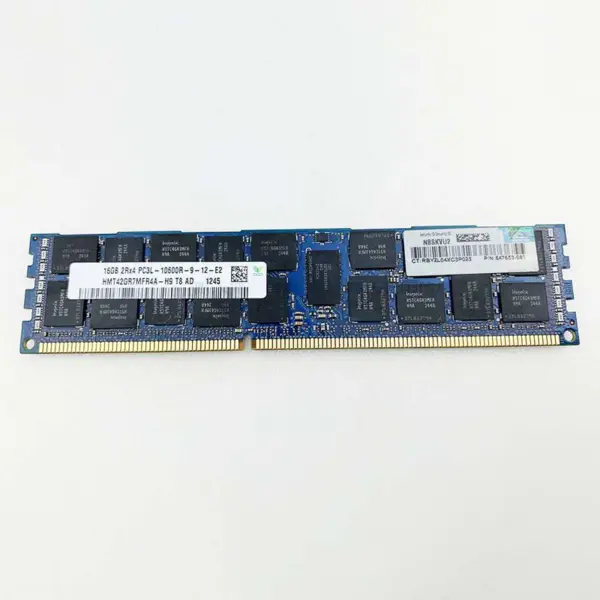 Serverová paměť pro HP 647901-b21 647653-081 16gb Ddr3 1333 10600r Ram
