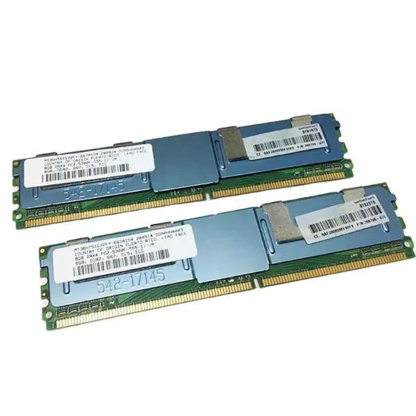 Pro HP Ram 398709-071 413015-b21 416474-001 16gb (2x8gb) Fbd 667 Ddr2 Serverová paměť