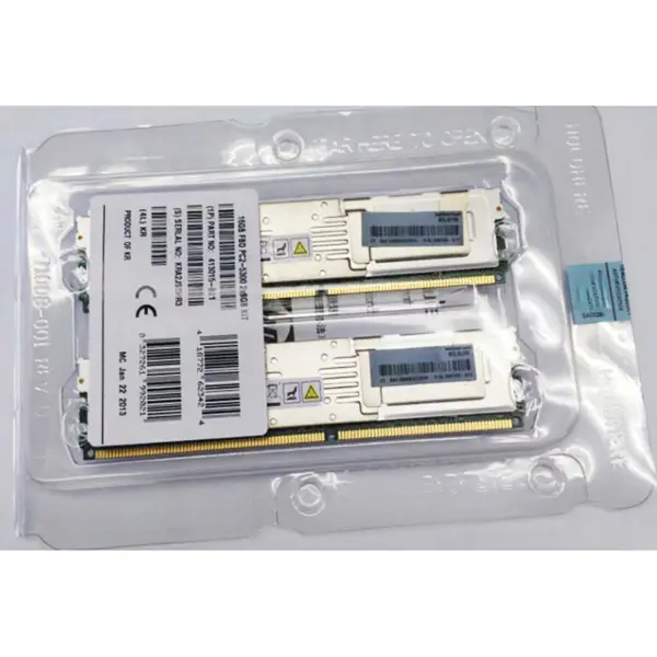 Pro HP Ram 398709-071 413015-b21 416474-001 16gb (2x8gb) Fbd 667 Ddr2 Serverová paměť