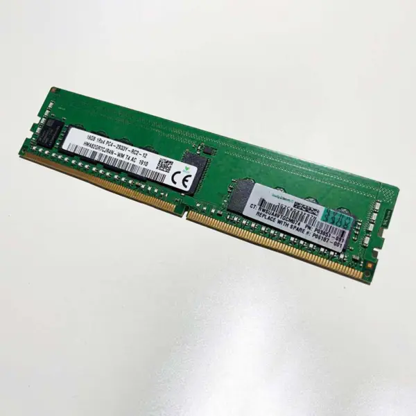 Pro Hpe Ram P03051-091 P00920-b21 P06187-001 Pc4-2933y 16gb Ddr4 2933 1rx4 G10 Ecc Reg Serverová paměť