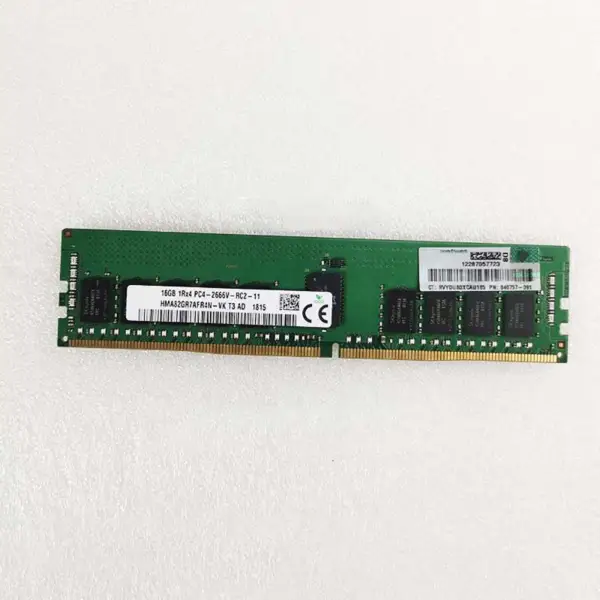 815098-b21 840757-091 850880-001 Ram 16gb Ddr4 2666 1rx4 Pc4-2666v Serverová paměť