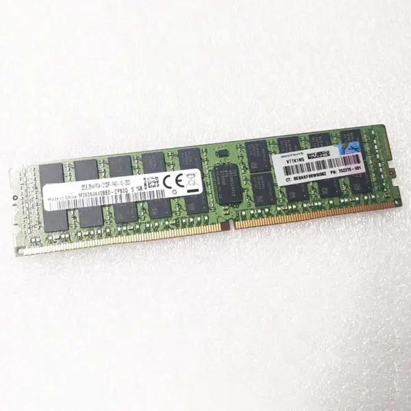 728629-b21 752370-091 Ram 32gb Ddr4 2133 2rx4 Pc4-2133 Serverová paměť
