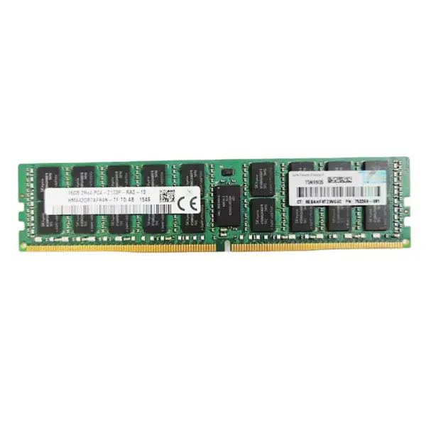 Pro HP Ram 752369-081 Ddr4 2133 16gb 2400t Ecc Reg Serverová paměť