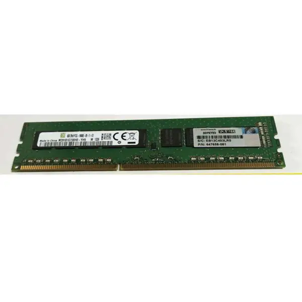 647909-b21 664969-001 647658-081 Pc3l-10600e Ram 8gb Ddr3 1333 Ecc Udimm Serverová paměť